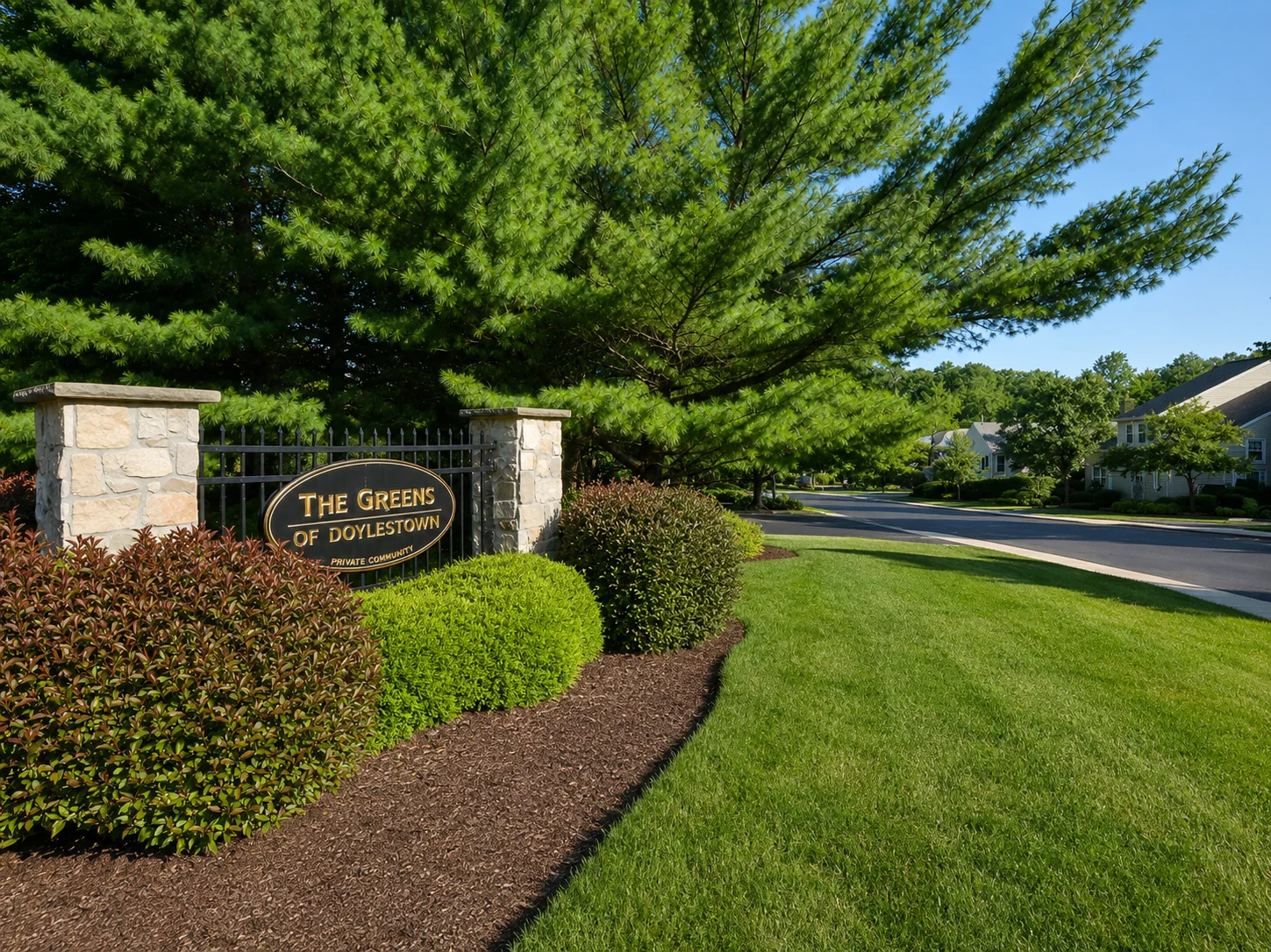 Entrance to The Greens of Doylestown