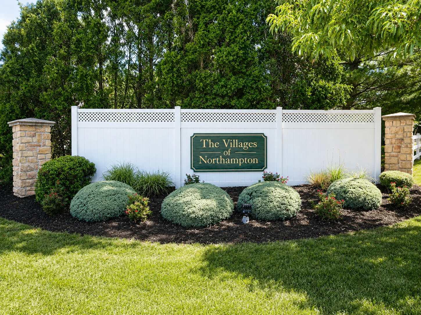 Entrance to The Villages of Northampton in Richboro PA