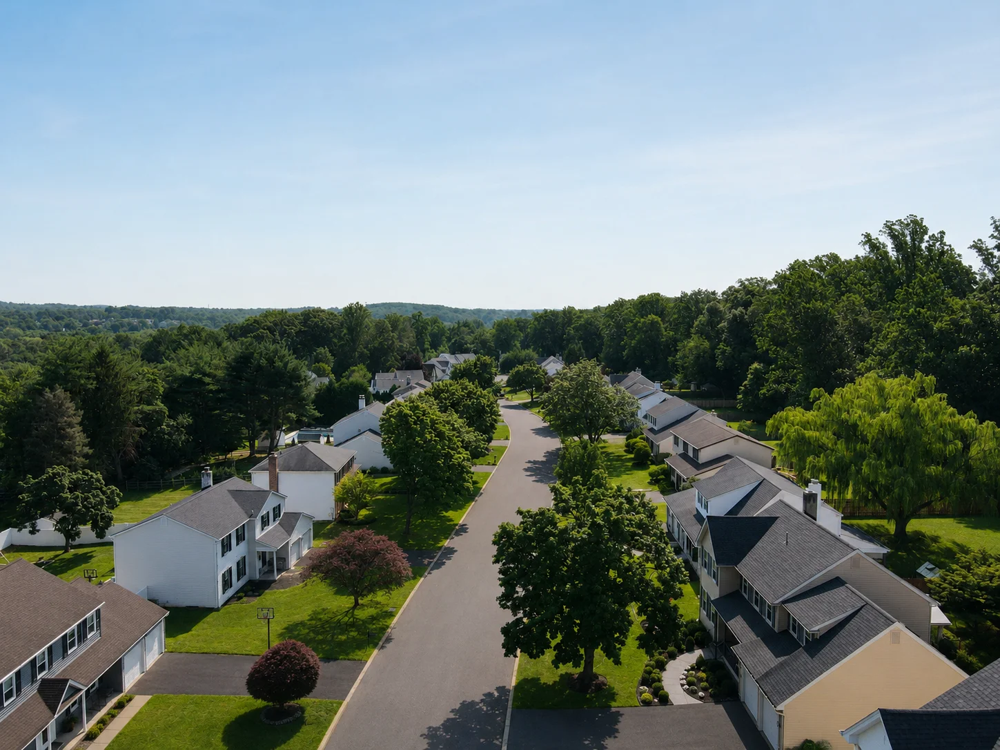 View of Treeline Estates in Holland PA