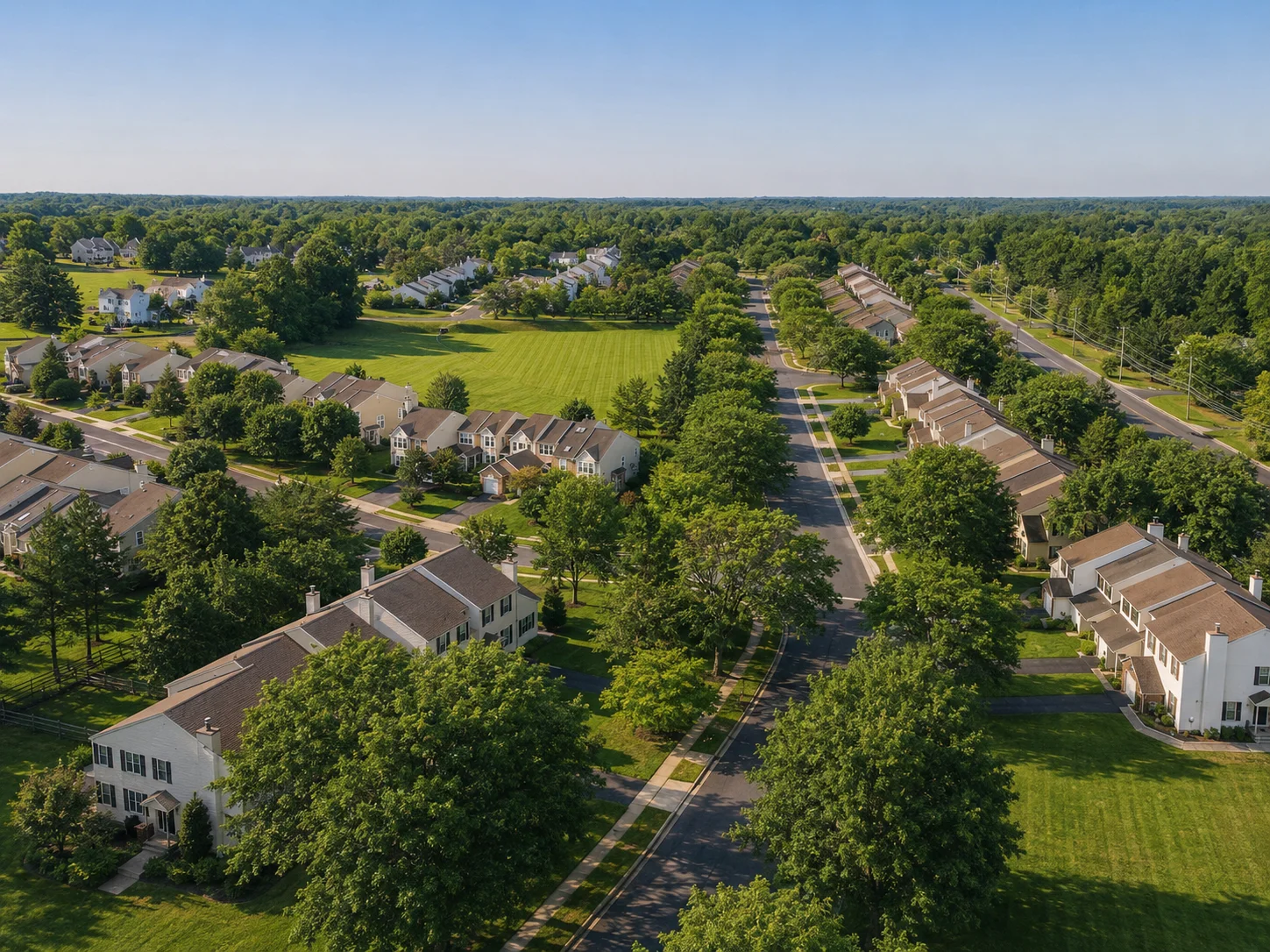 Homes in Tyler Walk in Newtown PA