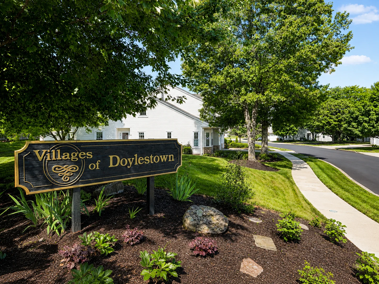 Entrance to Villages of Doylestown in Doylestown PA