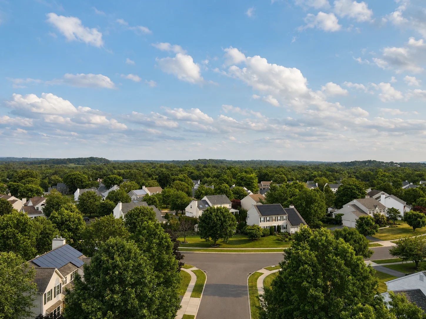 View of Warrington Oaks in Chalfont PA