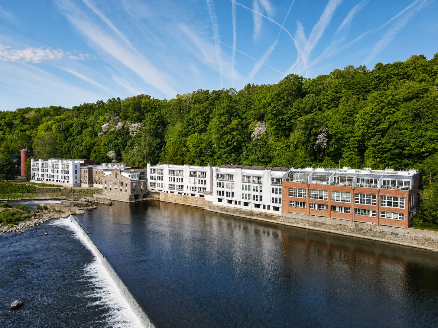 View of Waterworks in New Hope PA