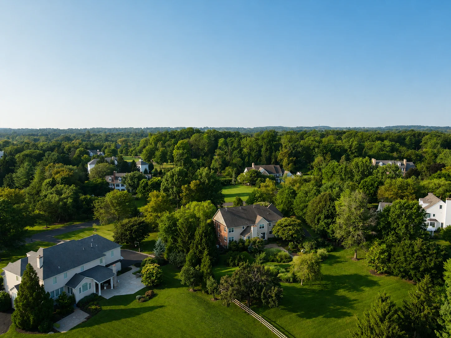 Luxury homes in Weatherfield in Newtown PA