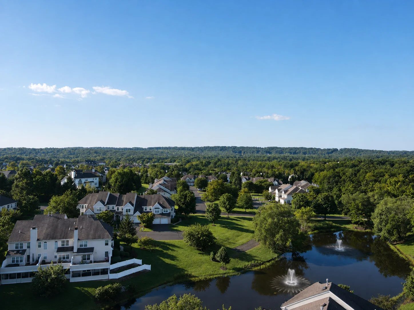 Townhomes in Wilshire Hunt in New Hope PA