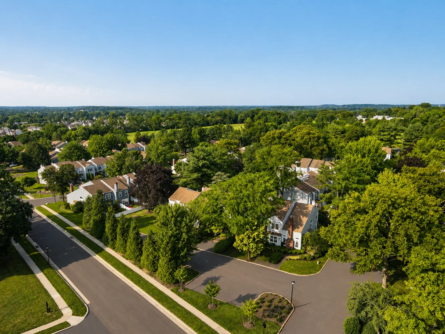 Townhomes in Windermere in Newtown PA