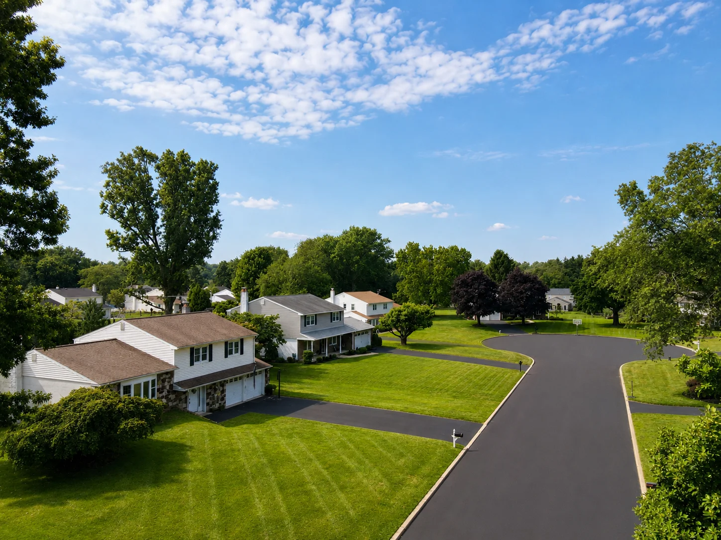 View of Windmill Village West in Churchville PA