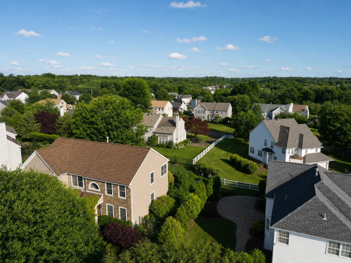 View of Woodfield Estates in Jamison PA