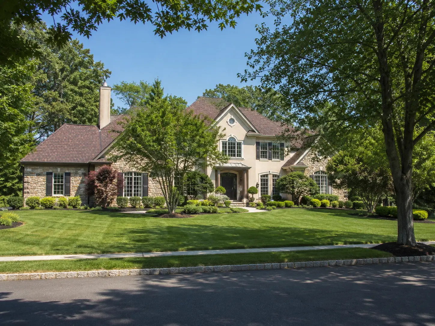 Sold home in Yardley with a beautiful setting